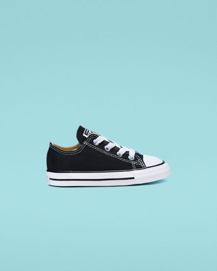 Zapatillas Bajas Converse Chuck Taylor All Star Classic Niña Negras | PE 2LWP87